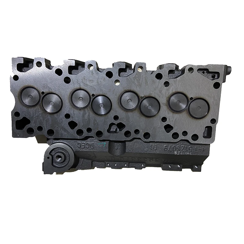 

engine cylinder head with valve for excavator parts engine cylinder heads