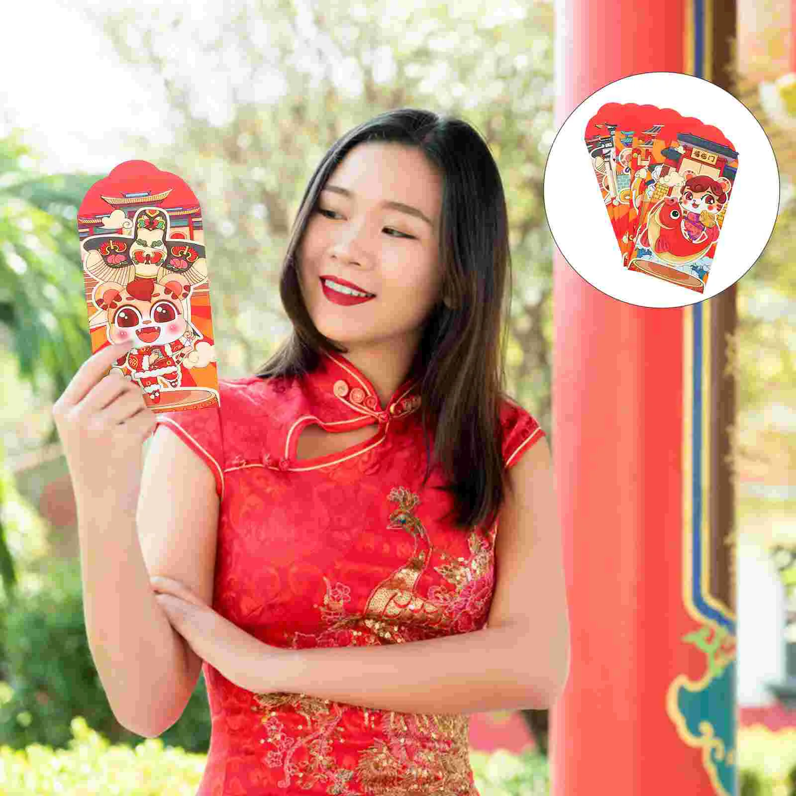 

Red Envelope Envelopes Lucky Chinese Festival Spring Year New Bao Hong Money Asianpaper Packet Pocket