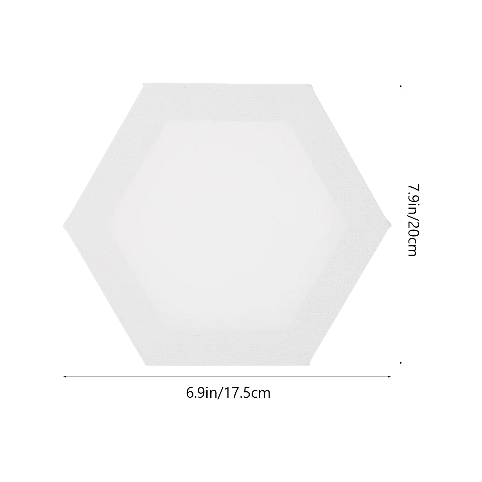 

Oil Painting Frame DIY Frames Canvas White Board Panels Hexagon Artist Stretched Wrap Blank Boards Wood
