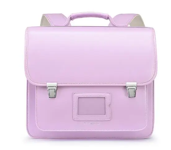 Японский ортопедический рюкзак из ПУ кожи для детей школьные ранцы книг девочек