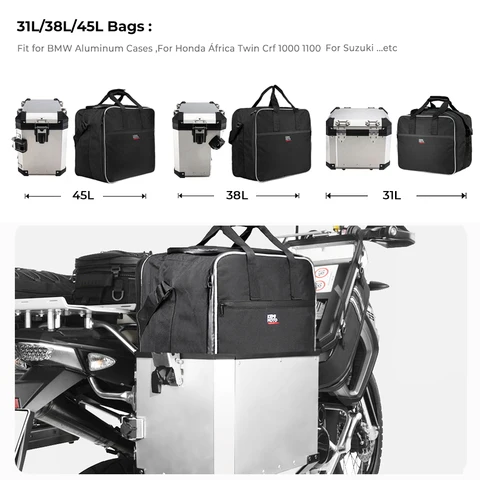 Сумка для багажа для BMW R1200GS R1250GS F850GS F800GS F700 Adventure, мотоциклетная сумка, седло, внутренняя сумка для BMW GS 1200 1250 GS LC ADV