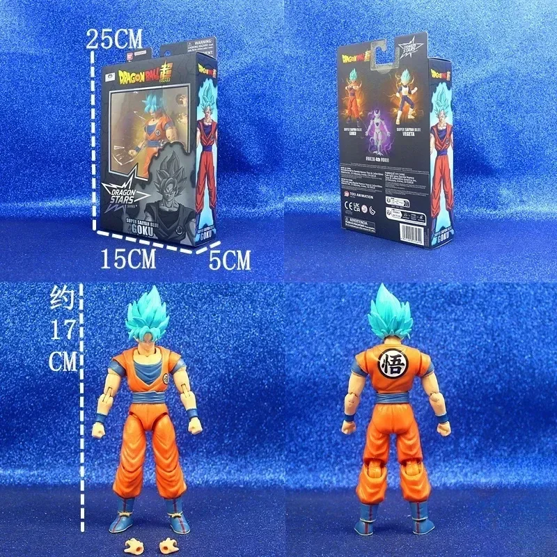 Фото Оригинальный мобильный телефон Bandai Dragon Ball Super Dragon Star Super Saiyan Son Goku, подарок на день рождения, Коллекционная модель, игрушка №4