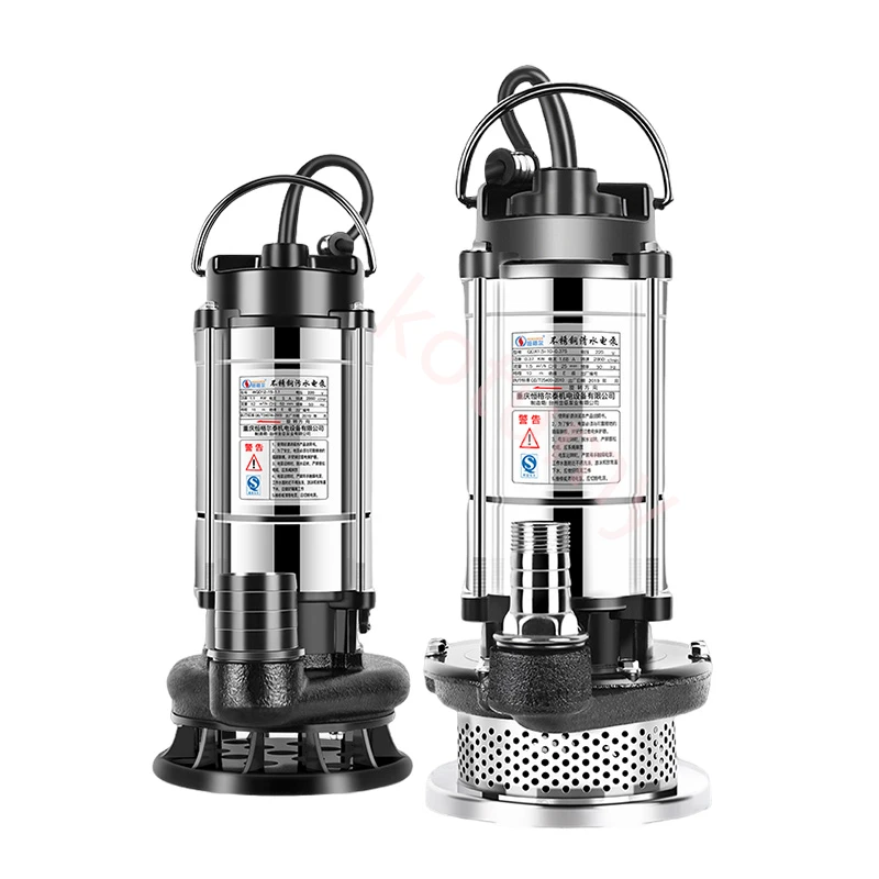 Погружной насос из нержавеющей стали сельскохозяйственный для сточных вод