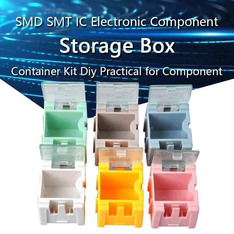 5 шт. SMD-контейнер для хранения Мелких Компонентов
