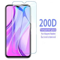 200d full tempered glass for xiaomi redmi 9 9a 9c 9t screen protector redmi note 8 9 pro 8t 9t 9s pro max protective glass film