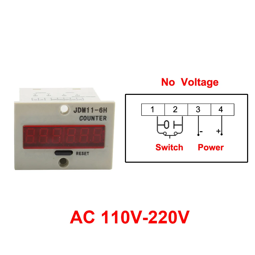 

Цифровой счетчик RUADLER JDM11-6H