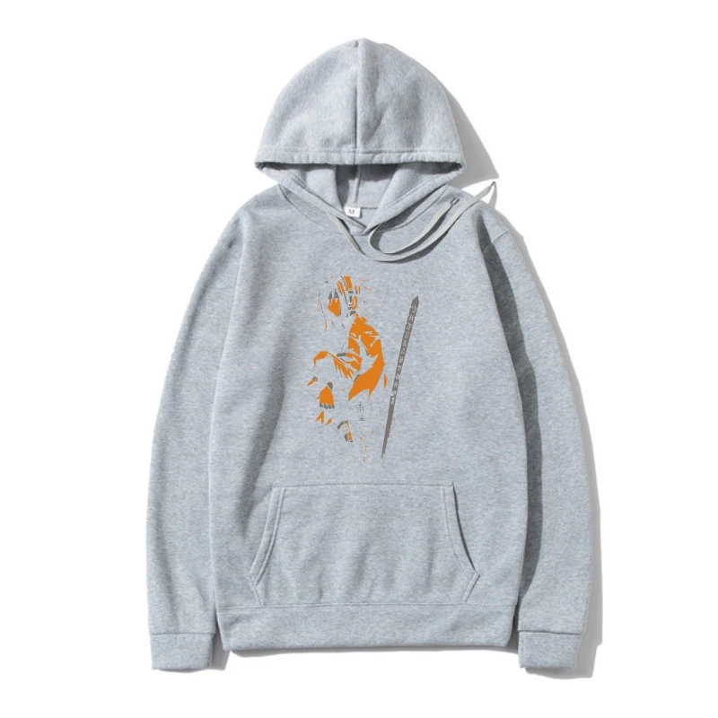 

Shaman King Outerwear Shaman King Yoh Orange Outerwear 100 Cotton Warm Hoody Funny Man Prin Plus Autumn Summer SweatSweaOuterwea