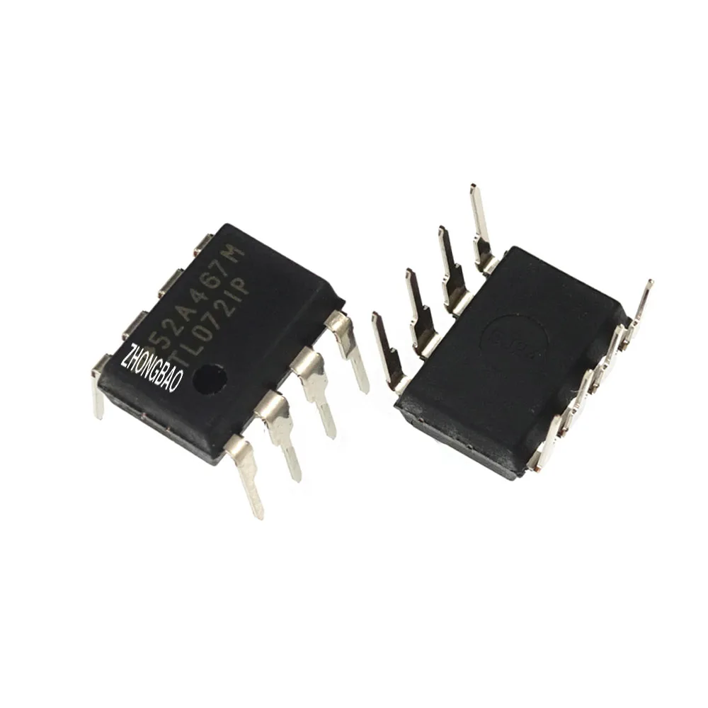 

TL072IP TL072 Dual Low-Noise JFET-Input Operational Amplifier Op Amp Breadboard-Friendly IC DIP-8 (2 Piece)