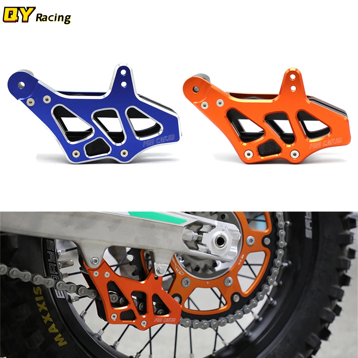 

For KTM EXC EXCF SX SXF XCF XCFW Husqvarna TC TE FE 125-501 FREERIDE 250R 350 SMC R ABS Motocross Chain Guide Guard 2008-2021