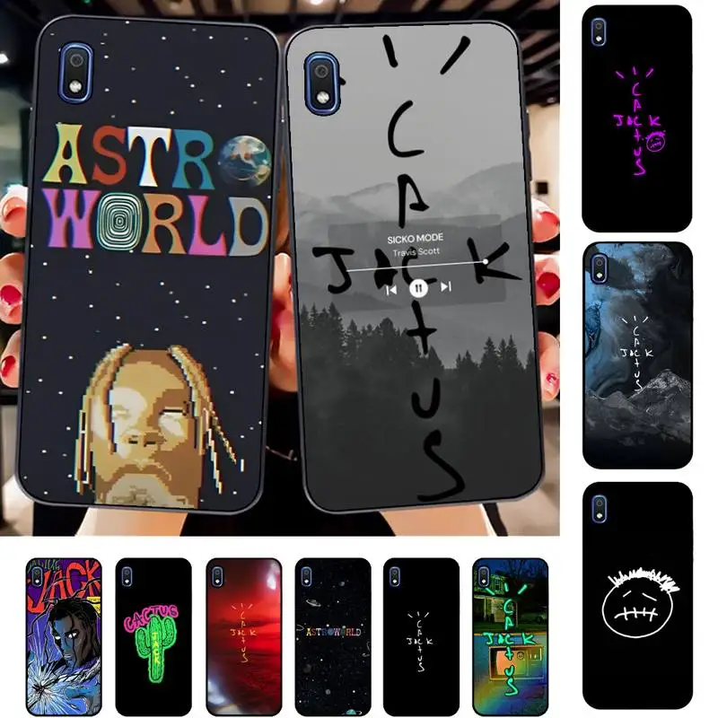 

cactus jack Travis Scott hiphop Phone Case for Samsung A51 01 50 71 21S 70 31 40 30 10 20 S E 11 91 A7 A8 2018