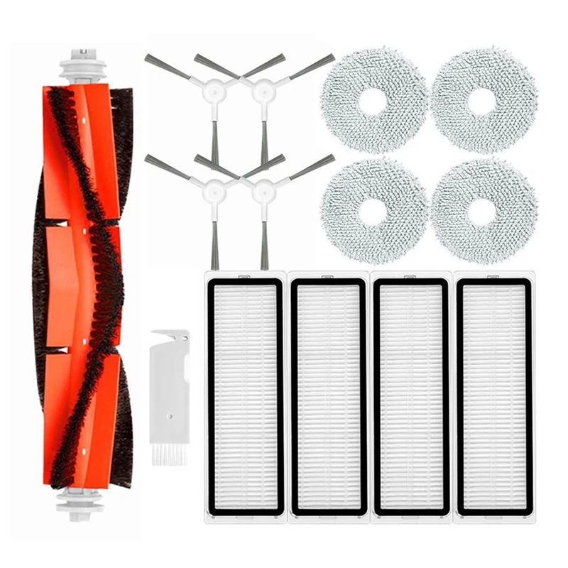 

For Xiaomi Robot Vacuum S10+ / S10 Plus Vacuum Cleaner Spare Parts Parts Main Side Brush Hepa Filter Mop Rag Cloth