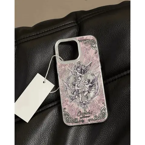 Винтажный чехол для телефона «Купидон» для Xiaomi Redmi Note 14 13 12 10 11 11S 8 9 7 10C 12C 9A A1 A3 12C 13C Силиконовый чехол