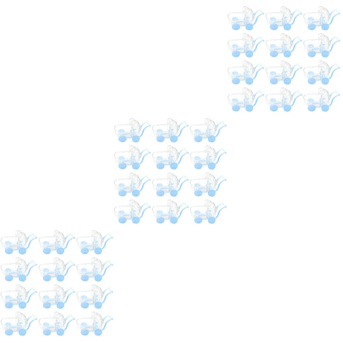 

Box Candy Toys Boxes Clear Favor Party Treat Wedding Transparent Kids Christmas Trolley Shopping Mini Gift Carts Cookie