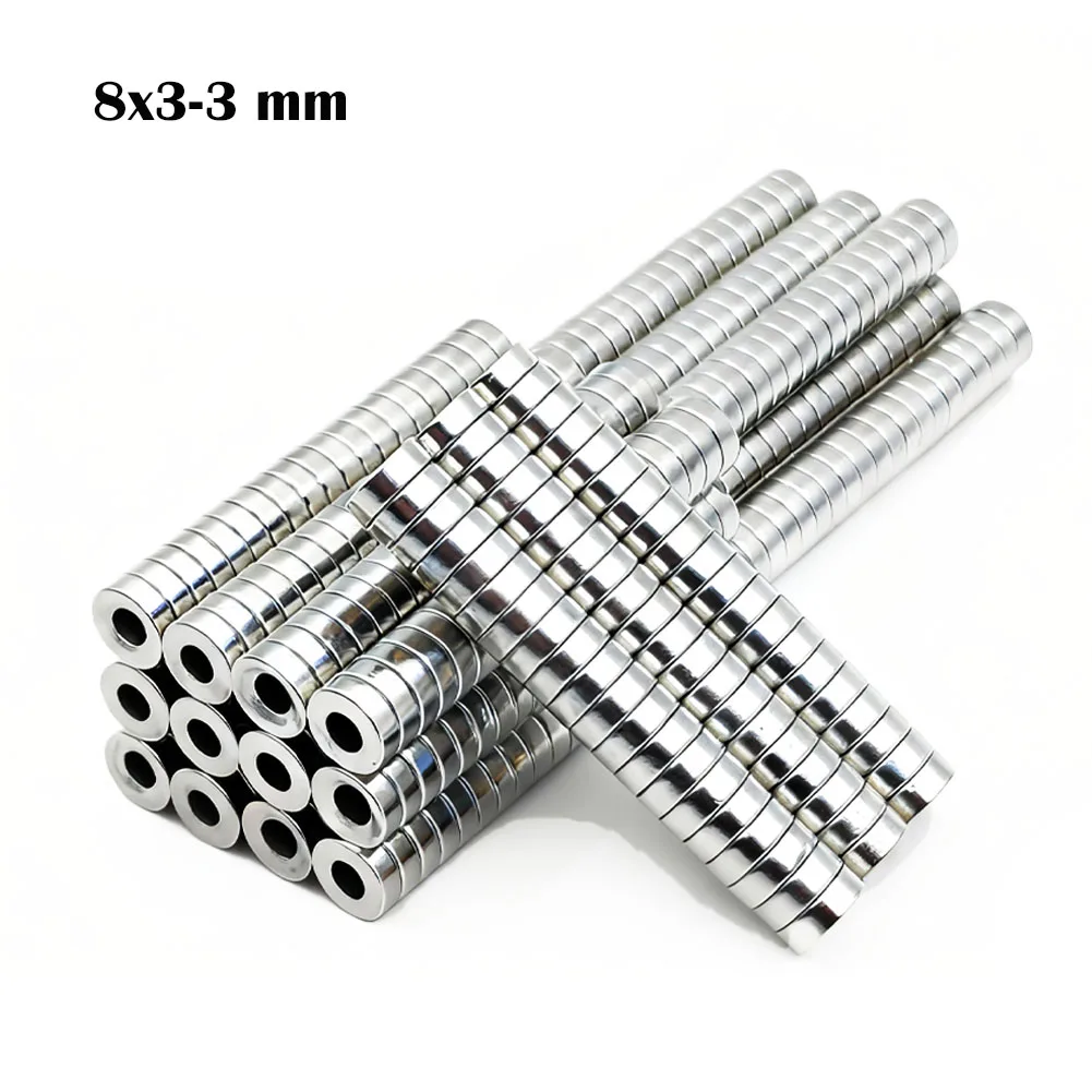 

Неодимовый магнит 8x3-3 мм