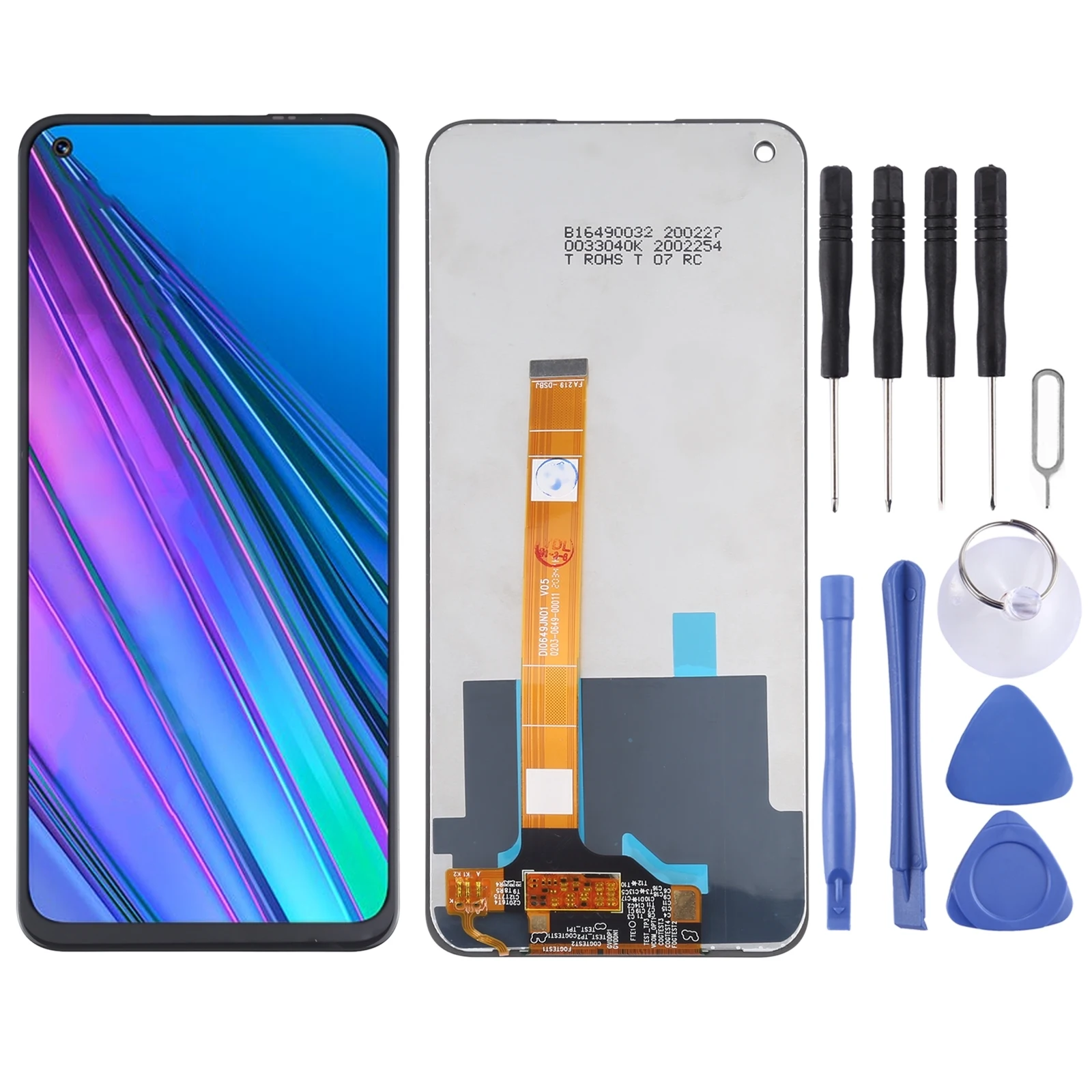 

LCD Screen and Digitizer Full Assembly for OPPO A74 5G / A54 5G CPH2195 / A93 5G PCGM00, PEHM00