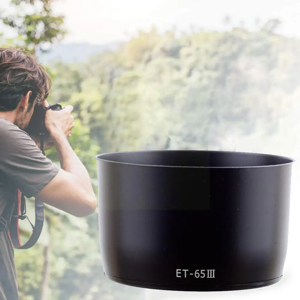 

Et-65iii Lens Hood Suitable For 85mm/1.8 100-300mm Camera Lens 58mm Hood I1h4