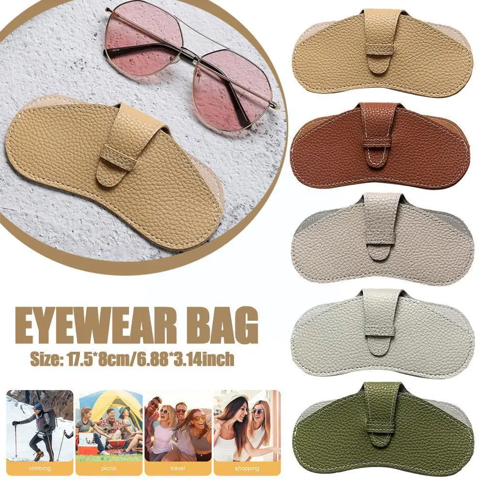 

Simple Portable Glasses Box Ins Japanese Storage Bag Myopia Box Women Protective Pressure Anti Sunglasses Men Cover X0E4