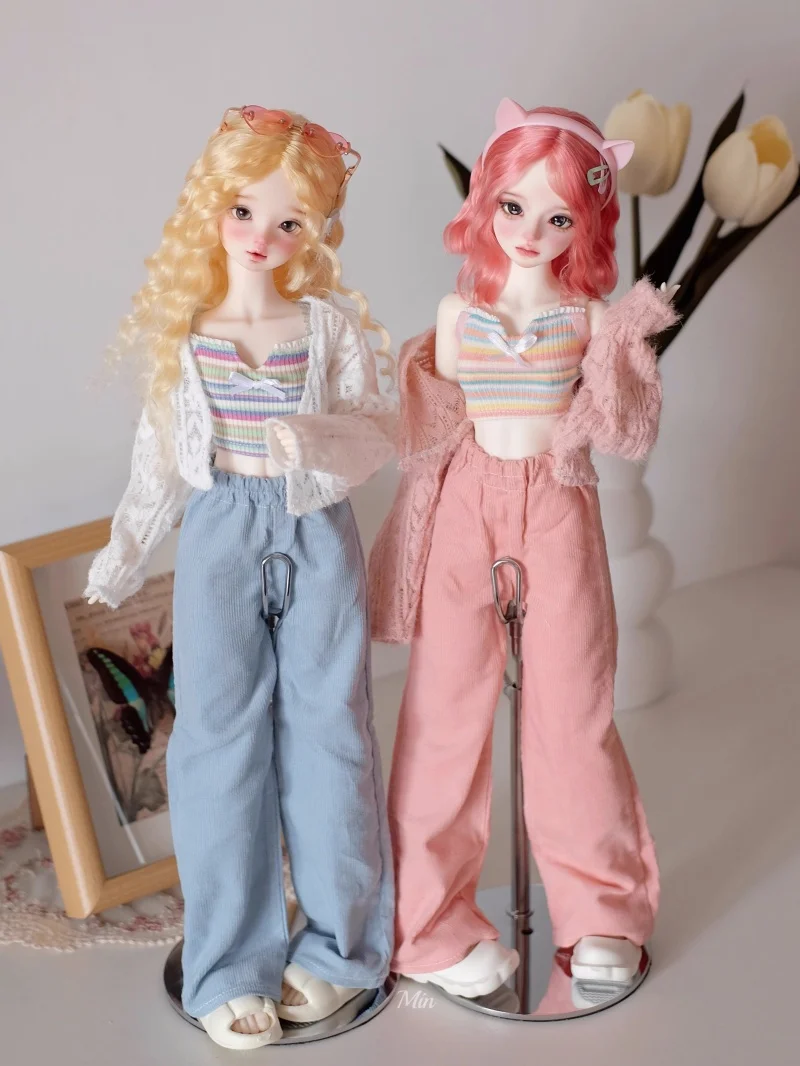 Одежда для куклы bjd 1/4 размер 1/6 Ранняя весна универсальный трикотажный маленький