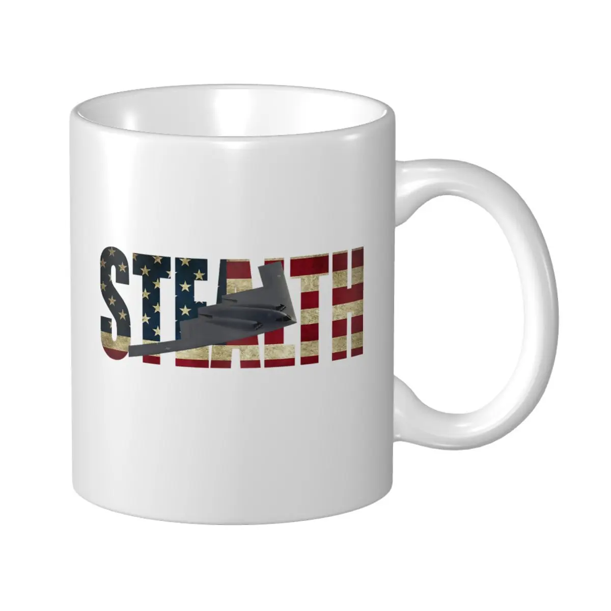 

B-2 Spirit Coffe Mug Solid color Mugs Personality Ceramic Mugs Eco Friendly Tea Cup 330ml (11oz)