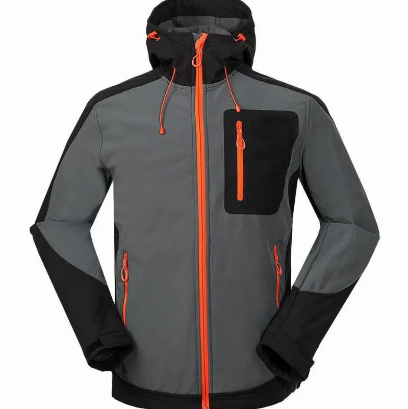 

Spring and Autumn Men's New Fashion Personalized Custom Plus Size Slim Fit Zipper Hooded Casual Jacket S-2XL