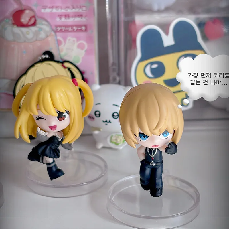 Фото В наличии: Фигурки Bushiroad / Bandai Gashapon Death Note Sitting Squad / Nemurase-Tai: Лайт Ягами и Л №4