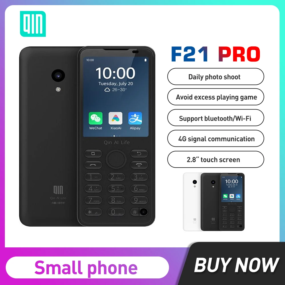 

Qin F21 Pro Mini Cellphones Android 11 3GB 32GB LTE Mobile Phone 2.8" Touch Screen Unlocked Smartphone 2120mAh Xiao-Mi