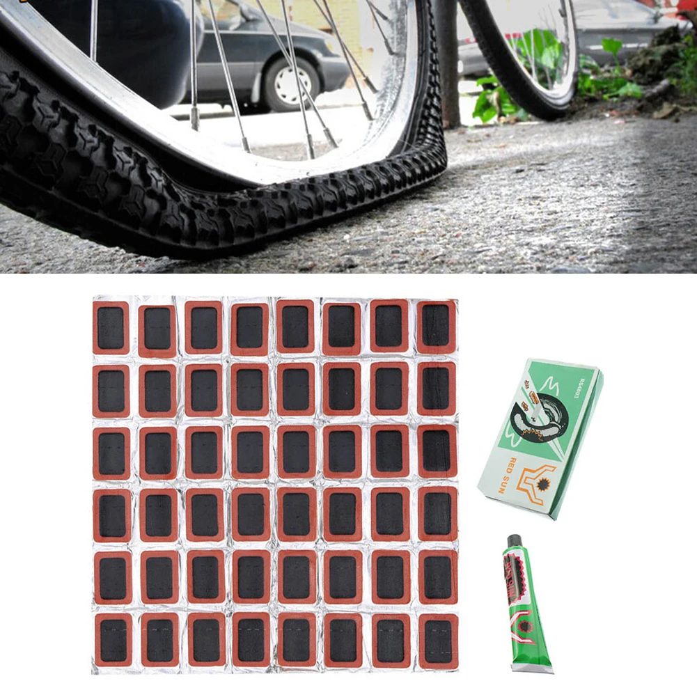 

Клей для холодного ремонта велосипедов, 48 шт., клей для ремонта шин, инструмент для ремонта велосипедов, ремонт шин, набор резиновых деталей ...