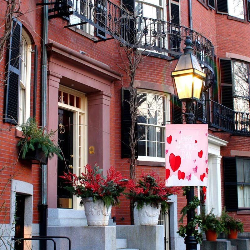 

HOT-3Pcs Garden Flag Wall Hanger Powder Coated Iron Banner Holder Flag Holder With 4Pcs Beach Towel Clips