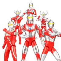 24cm ultraman taro seven jack ace father of ultra cute action figures pvc doll collection model toys gifts