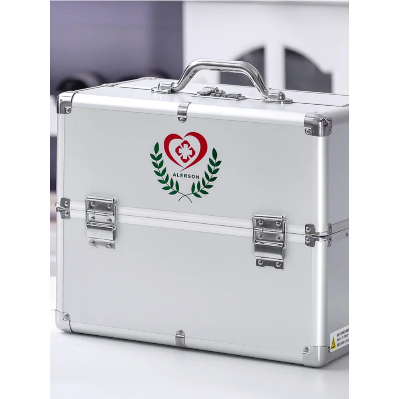 Большая домашняя коробка для медицинских препаратов с комбинированным замком