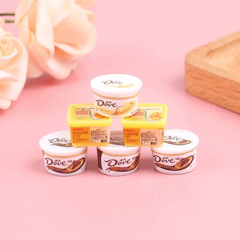 

Doll House Supermarket Daily Necessities Dollhouse Miniature Chocolates Food For Doll Pretend Simulated