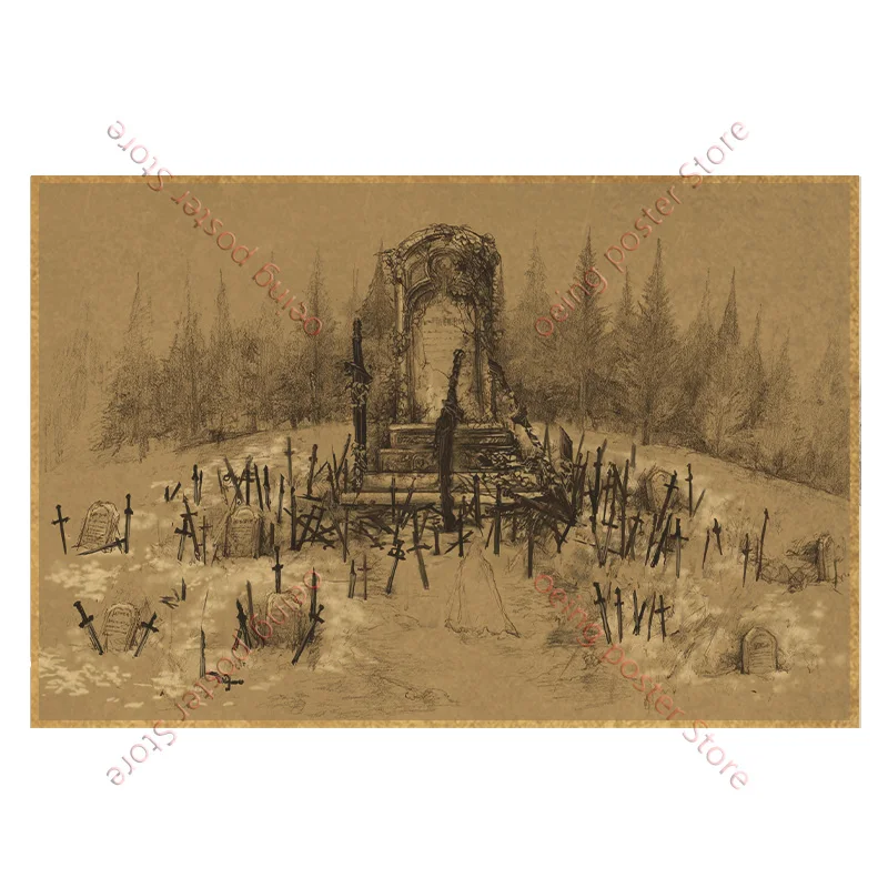 

Постеры «Темные души» OEING