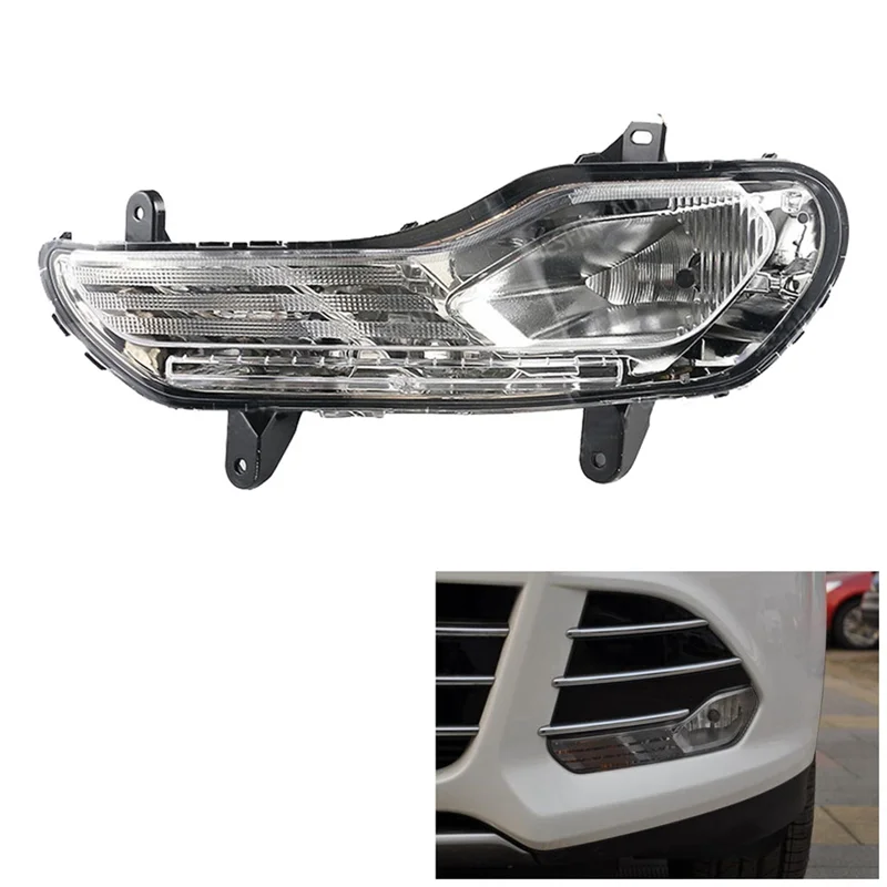 Передняя правая Автомобильная противотуманная фара для Ford Escape Kuga 2013-2016