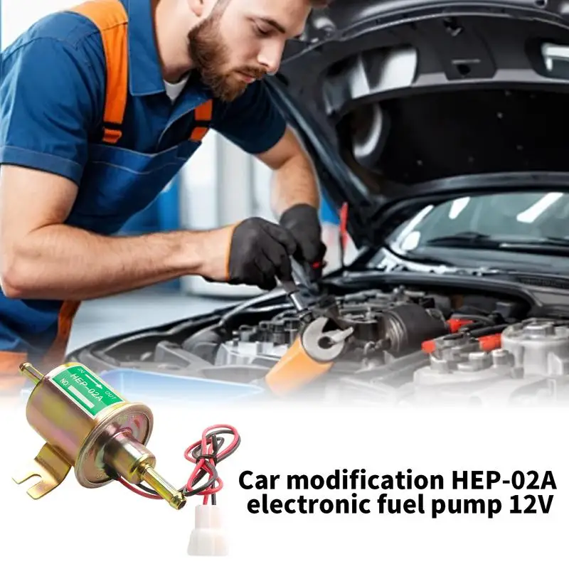 Встроенный масляный насос 12 В портативный переносной электрический для