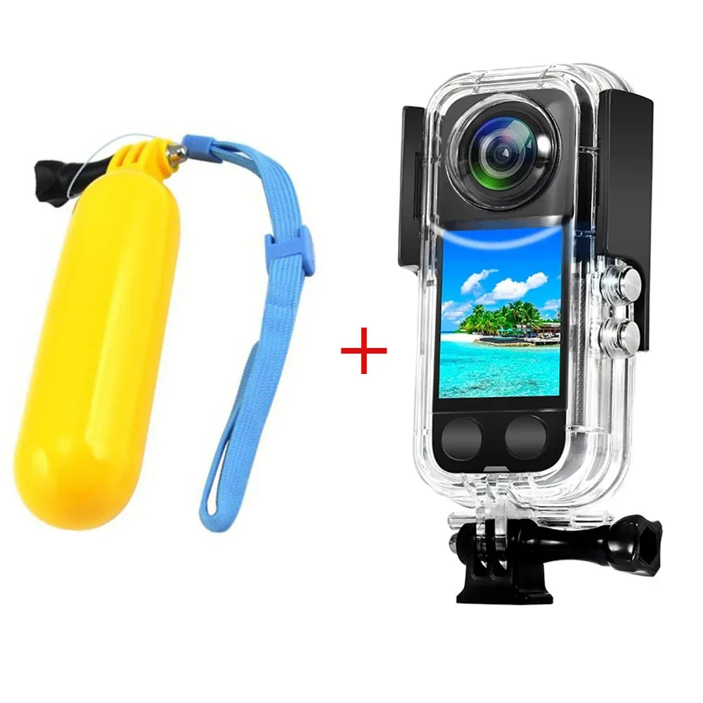 

Waterproof Dive Case Protective Housing For Insta360 X3 Water Floating Hand Grip for Gopro Hero 11 DJI Action 3 Camera Accessory