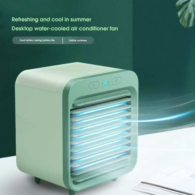 

Water Cooling Humidifier Spray Cooling Desktop Refrigeration USB Small Fan Student Portable Dormitory Air Cooler Mini Desk Fan