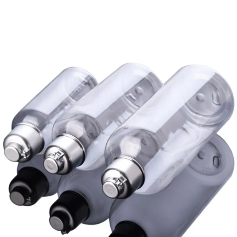 

Sdotter Refillable Bottles Empty Cosmetic Container Shampoo Dispenser Plastic Travel Perfume Flip Cap Bottle for Body Care Cream