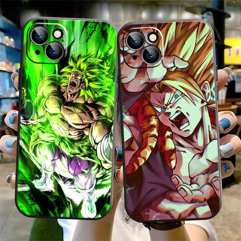 

Japan Anime Dragon Ball Phone Cases For iPhone 11 Pro 12 Mini 13 Pro Max SE 2020 X XR XS MAX 8 7 6 6S Plus Silicon Black Cover