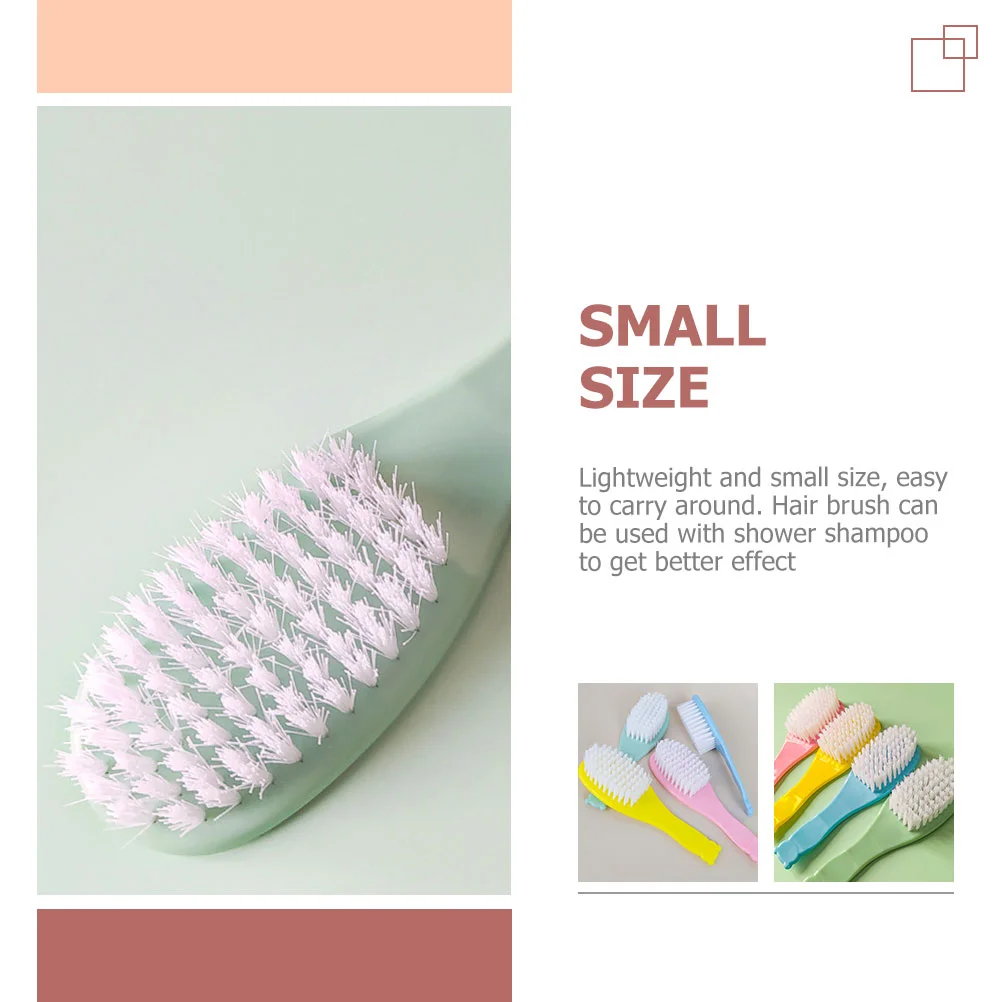 

50 Pcs Wear Resistant Professional Multi-function Baby Brush Infant Hair Brush for Bath Infant Baby Home