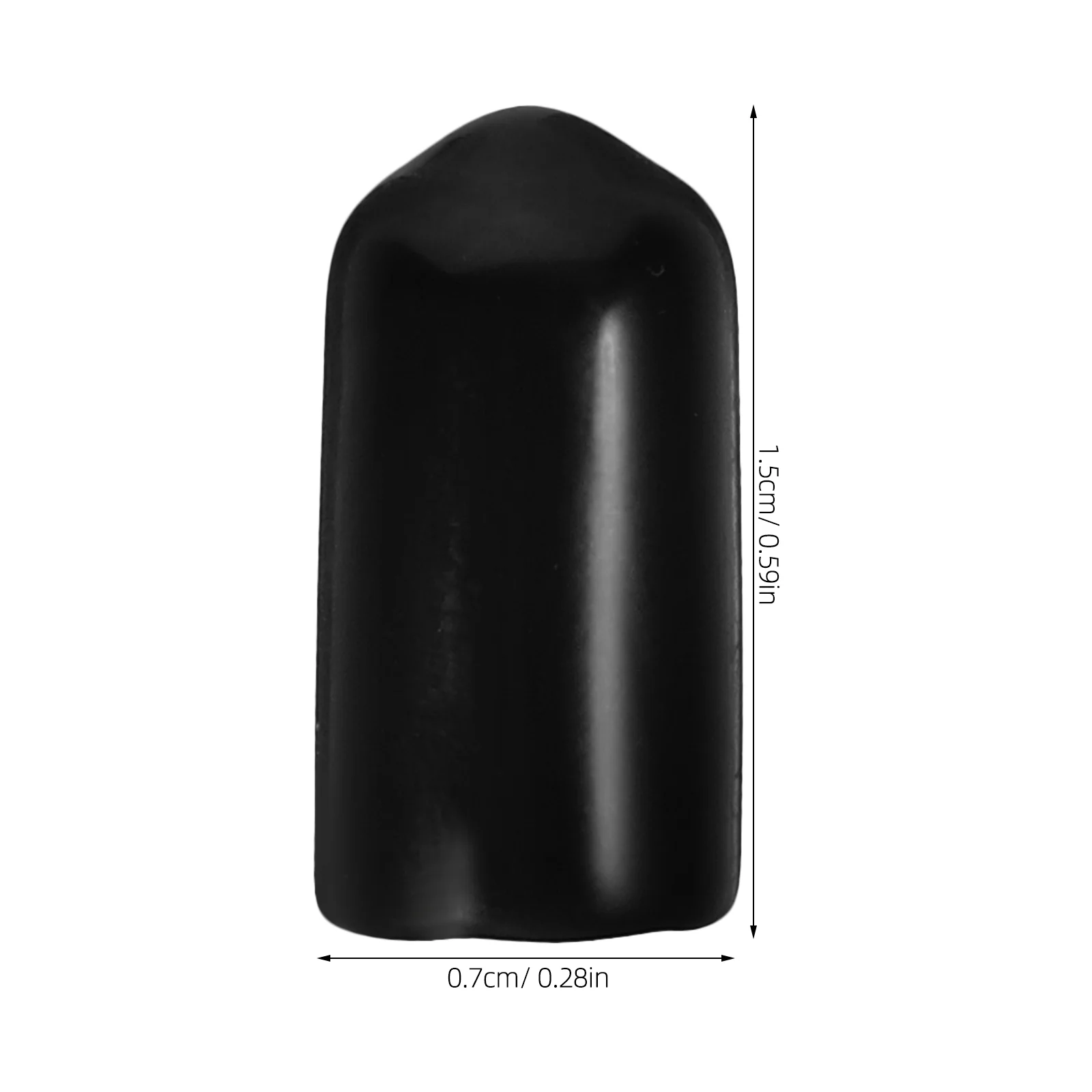 100 шт. пылезащитная крышка носики пробка для крышек бутылок масляная черная