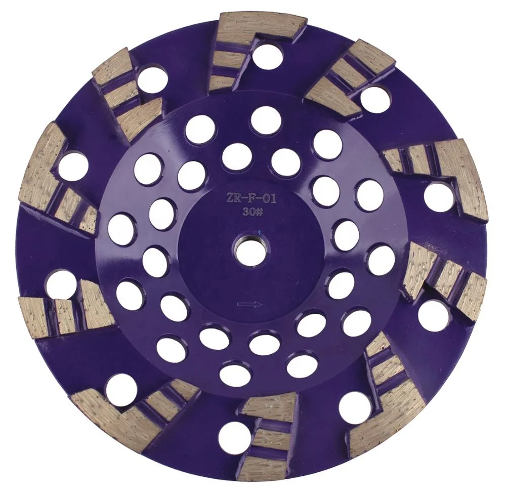 

Raizi 7 inch L Type Concrete diamond grinding cup wheel for medium bond