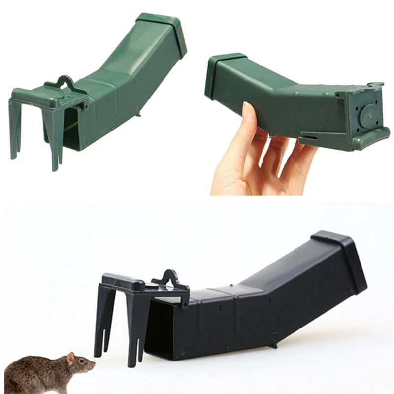 

Mousetrap Bait Box Animal Control Tool Home Garden Mouse Trap Cage Home Garden Mousetrap Tool