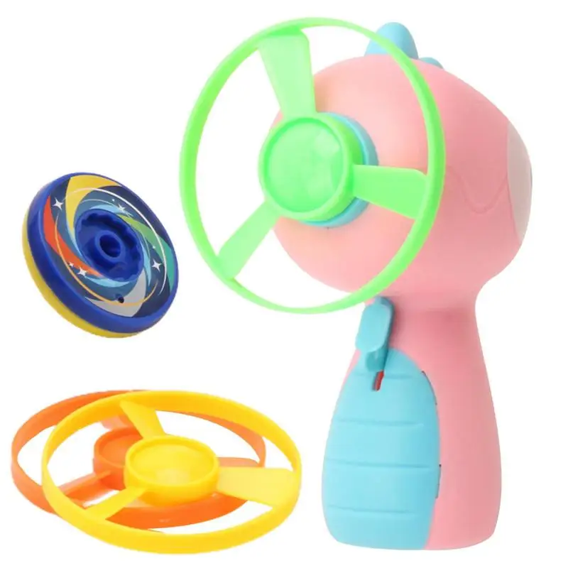 

Дисковая пусковая установка в форме динозавра, летающие игрушки, гироскоп, дисковые стрелки для детей светильник ка, интерактивный спиннин...