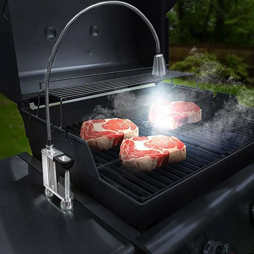 

Flexible Adjustable Gooseneck Outdoor BBQ LED Grill Light Picnic Barbecue Tools