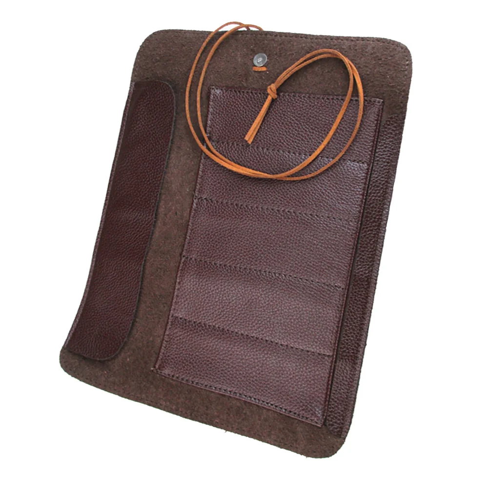 

Tools Knives Roll Bag Carving Pocket Knives Leather Bag Storage Organizer
