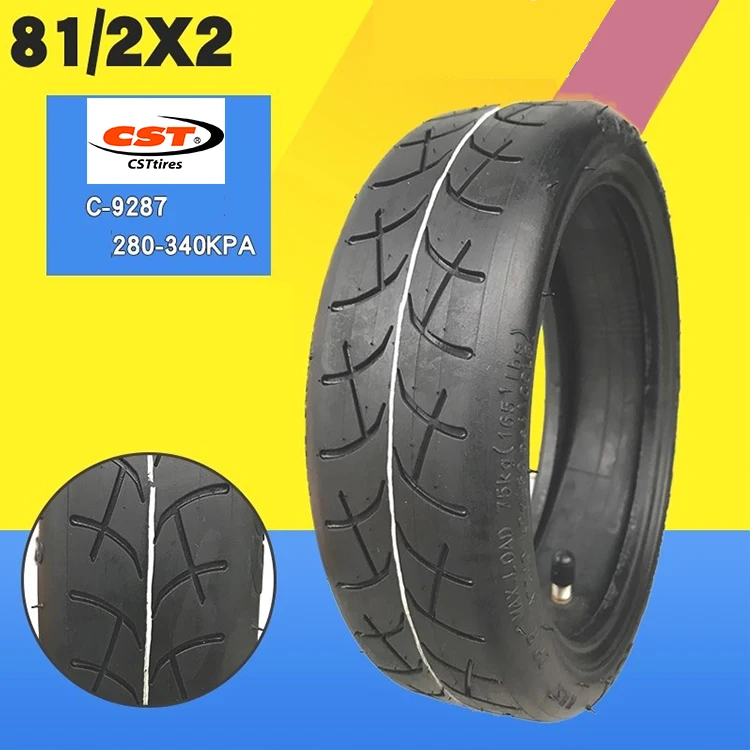 Upgraded CST For Xiaomi Mijia M365 Scooter Tire Inflatable Tyre 8 1/2X2  Inner Tube Camera Durable m365 & pro Replacement Tyres