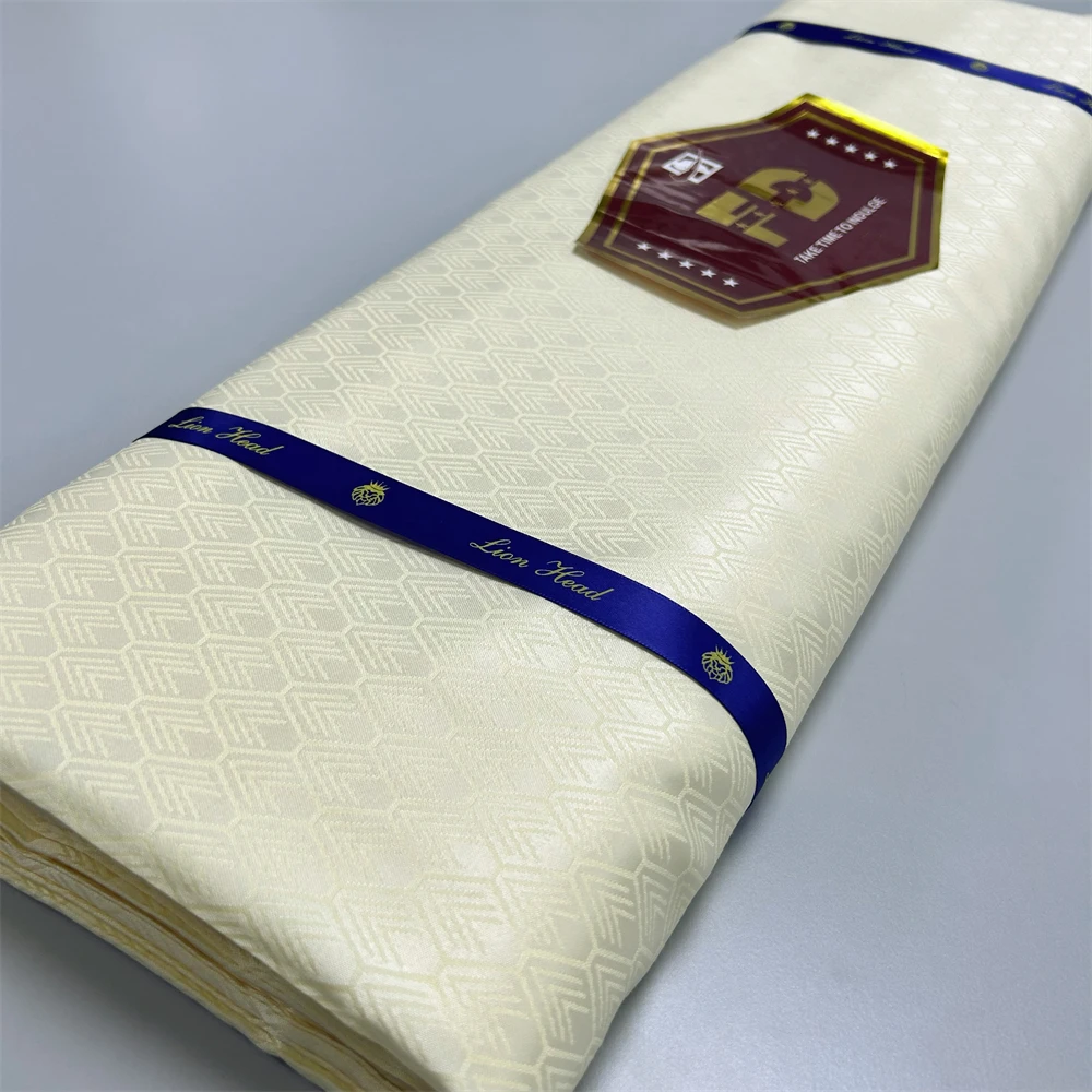 5 ярдов одежда для африканского сенатора Мужская Ткань новый материал