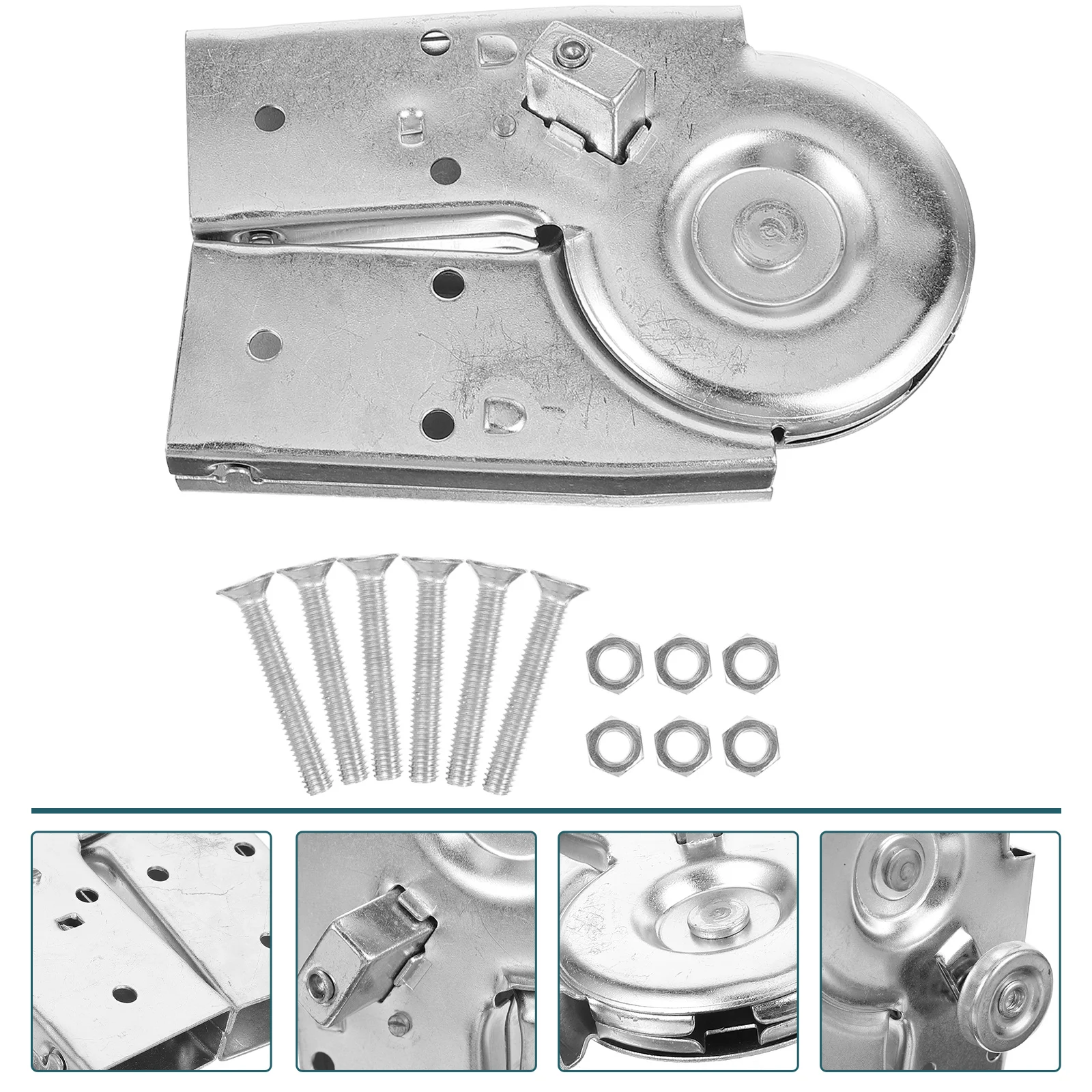 

Heavy Duty Hinge Ladder Connector Joint Lightweight Step Accessories Parts Folding Hasp Replacement Kit
