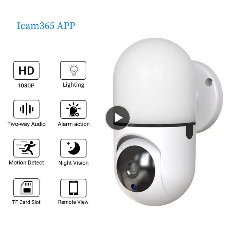 

Automatic Tracking Surveillance Camera Wifi Camera Hd Cloud Storage 1080p Home Security Monitors Video Security Ptz Alarm