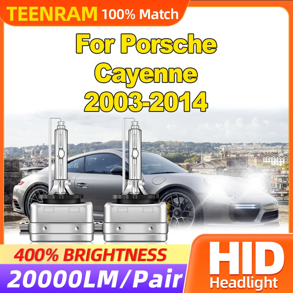 6000 лм HID Ксеноновые лампы для фар 35 Вт Автомобильные фары 2003 K светодиодный Porsche